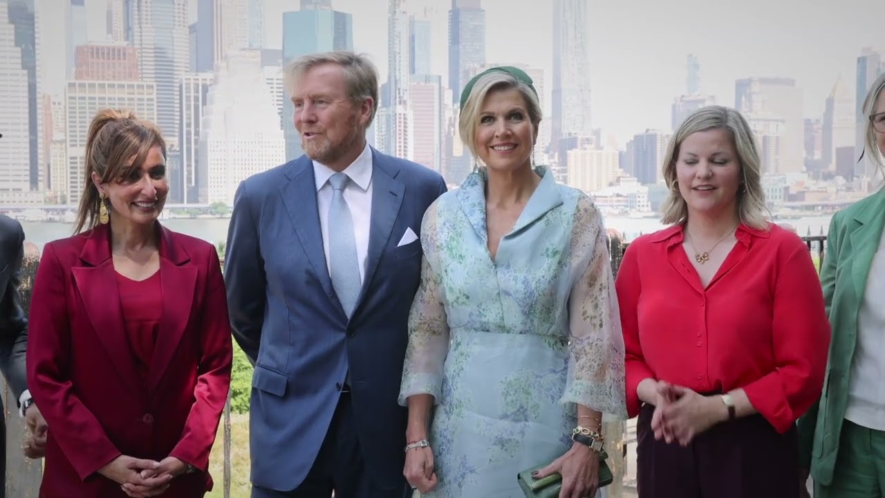 Koning Willem-Alexander en Koningin Máxima bezoeken New York