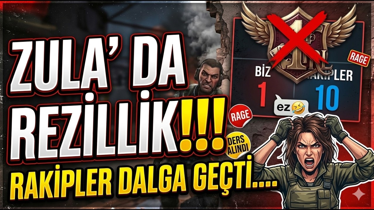 ZULA' DA REZİLLİK!!!! RAKİPLER DALGA GEÇTİ....