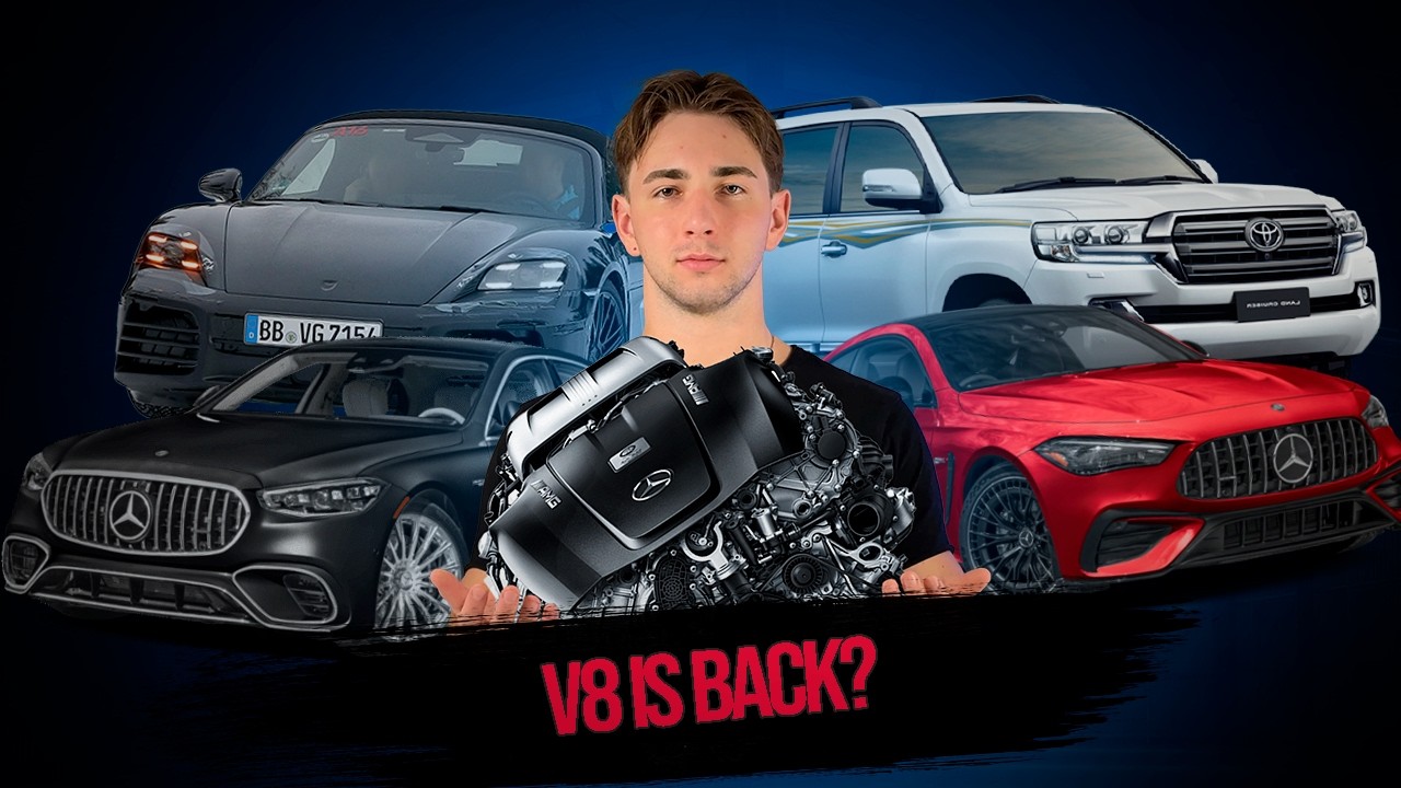 Porsche 718 EV in Danger? Mercedes V8 Returns & The RPG-Proof Toyota