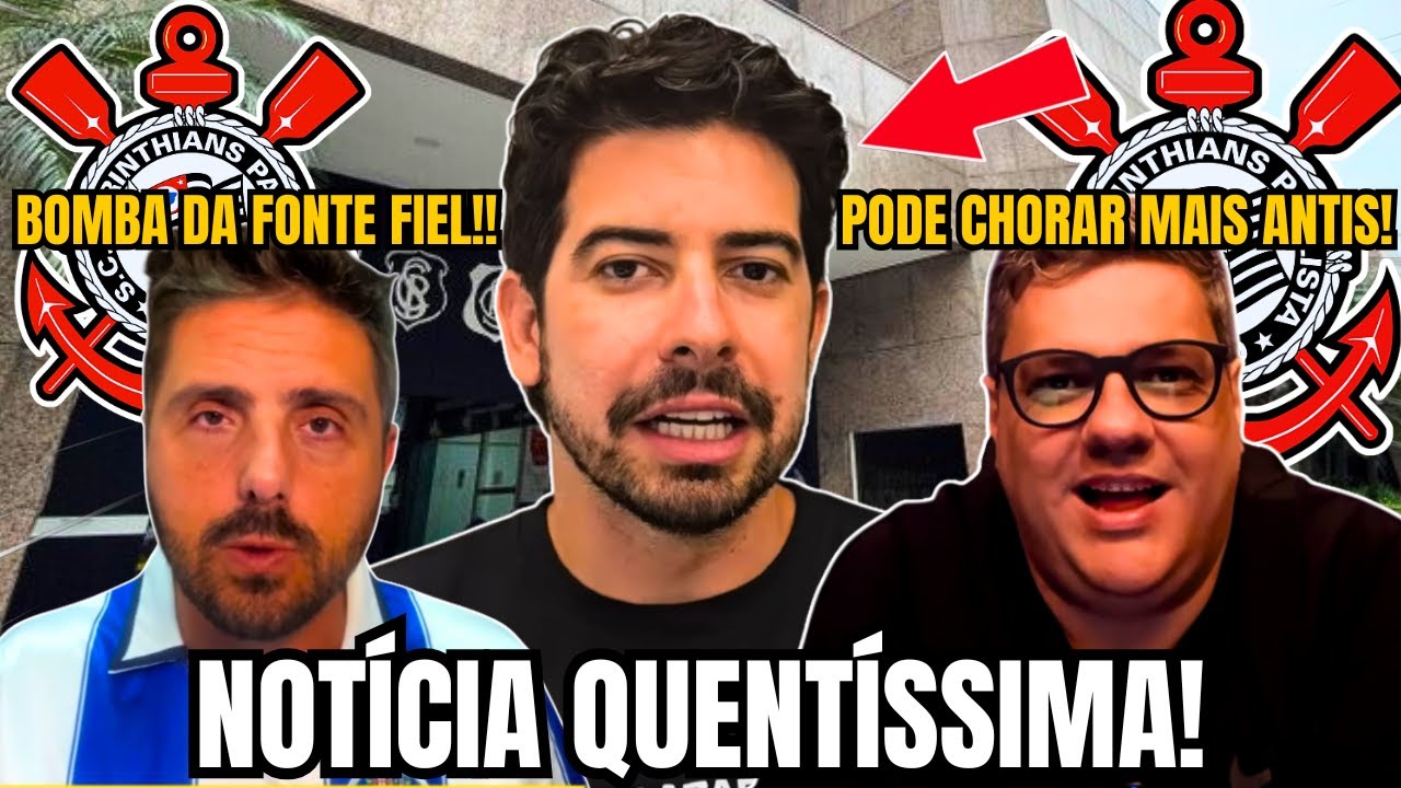 🚨MANHÃ QUENTÍSSIMA! VAZOU A BOMBA AGORA FIEL! MINHA NOSSA QUE SURPRESA! SALAZAR E NOTÍCIAS DO TIMÃO