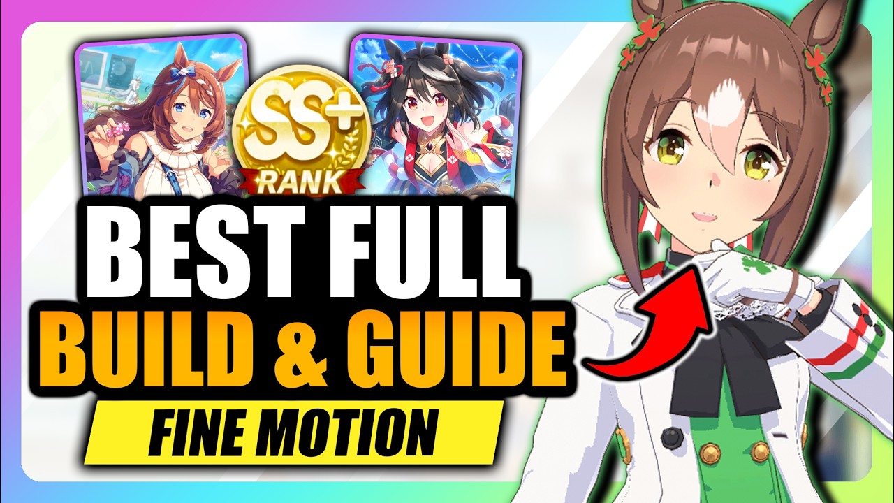 Fine Motion Build (NAJLEPSZY PEŁNY PRZEWODNIK) Jak trenować, kariera, wskaz&oacute;wki, statystyki I WIĘ...