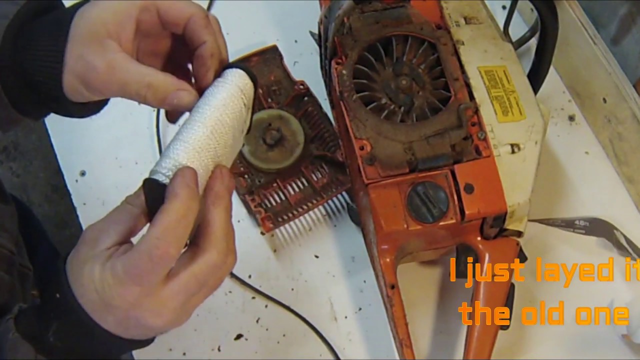 PULL CORD REPLACE CHAINSAW