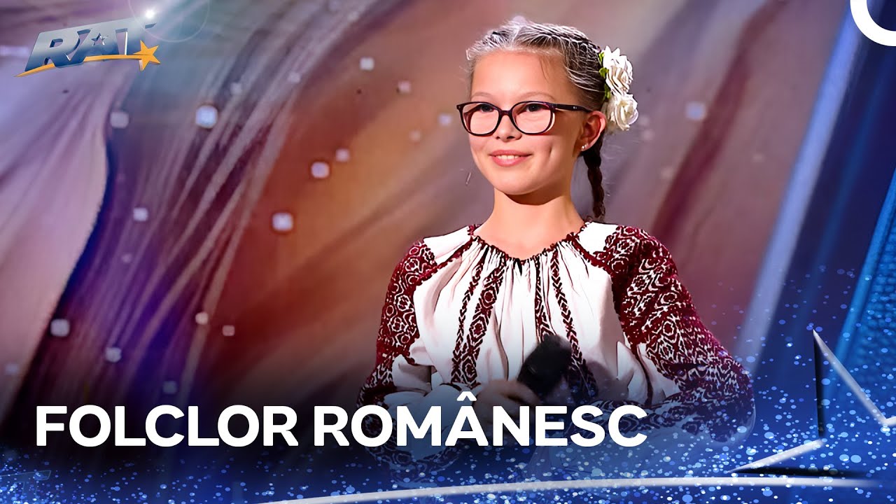 Un Tânăr Artist A İmpresionat Cu Un Cântec Tradițional | Romanii au Talent