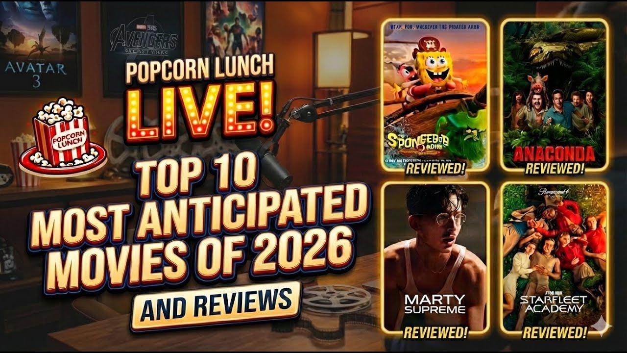Our Top Upcoming 2026 Movies and a review of Starfleet Academy, Anaconda, and more