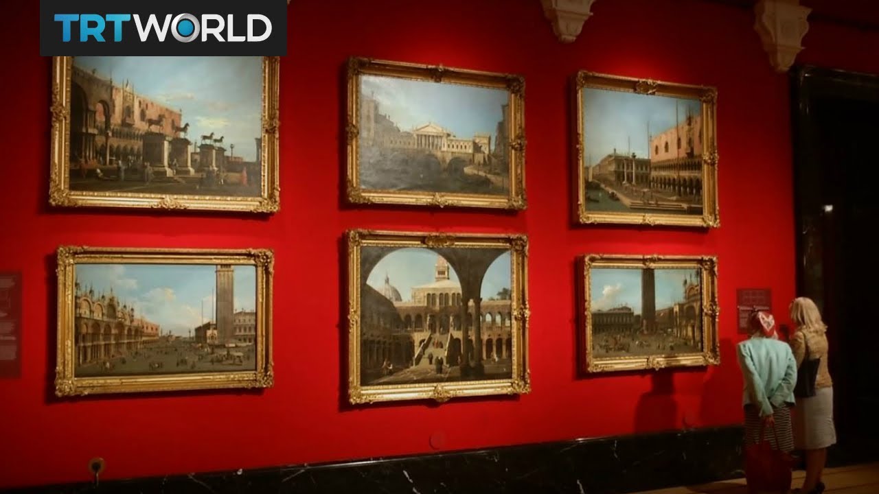 Showcase: Canaletto's paintings in Buckingham Palace