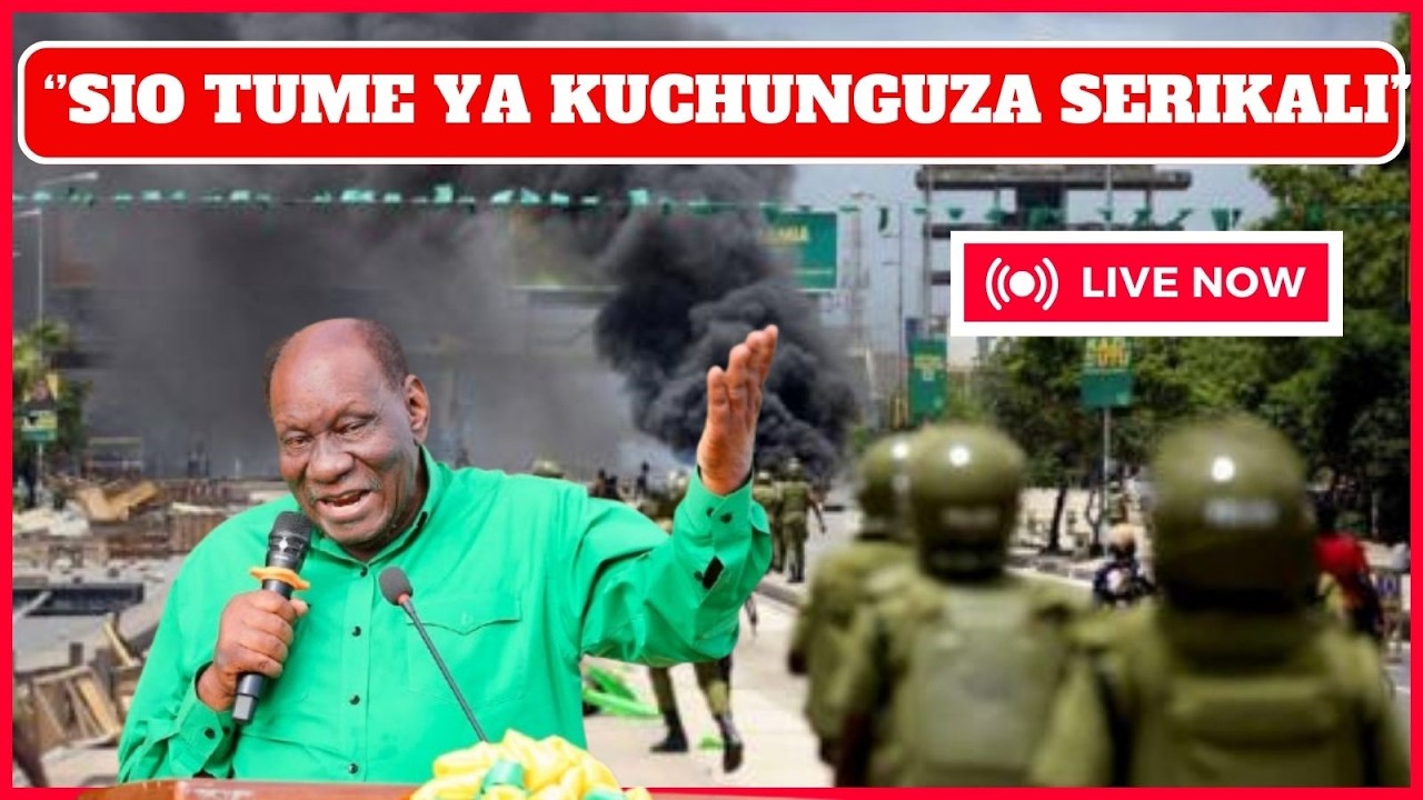 🔴#LIVE:WASIRA AZUNGUMZA/KUUNDWA KWA TUME YA UCHUNGUZI 29 OCT...