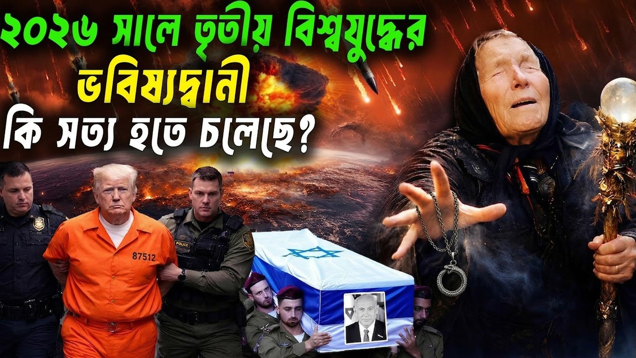 ২০২৬ সালেই কি তৃতীয় বিশ্বযুদ্ধ? বাবা ভাঙ্গার ভবিষ্যদ্বাণী || Baba Vanga's Prediction 2026