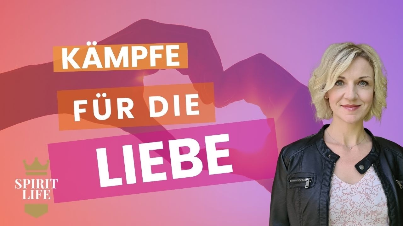 Kämpfe für die Liebe und gegen Abstumpfung