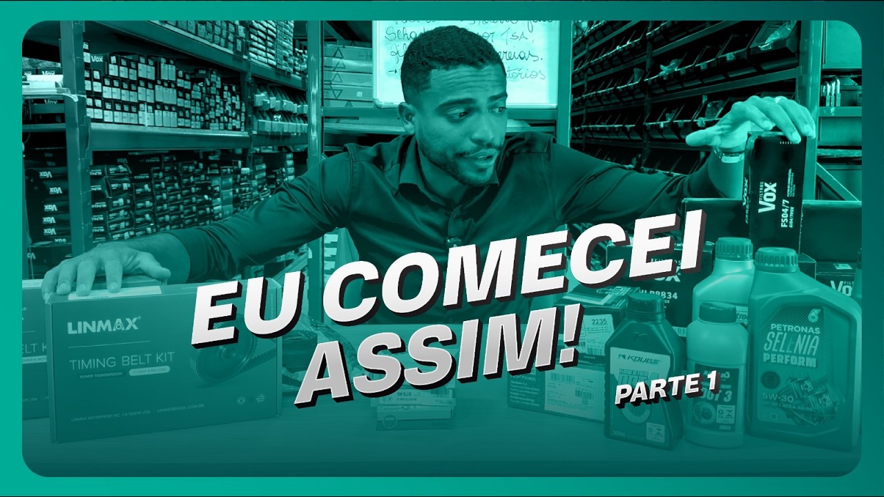 12 PRODUTOS PARA VOCÊ COMEÇAR UMA AUTOPEÇA. - PARTE 1