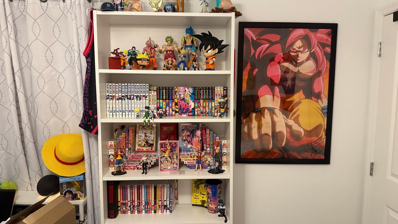 Quick Manga Shelf Tour (1st vid)