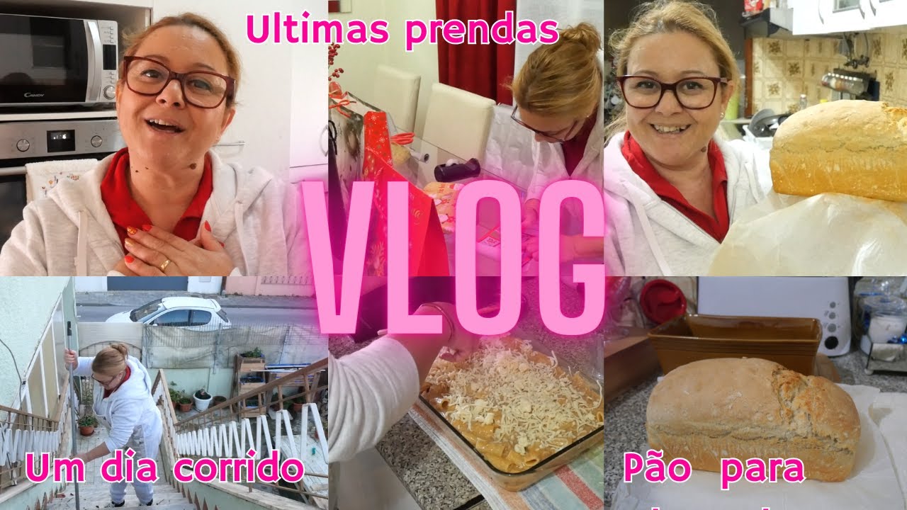 VLOG//FOI UM  DIA CORRIDO// PÃO PRA RABANADAS// ROTINA DO DIA A DIA//ULTIMAS PRENDAS