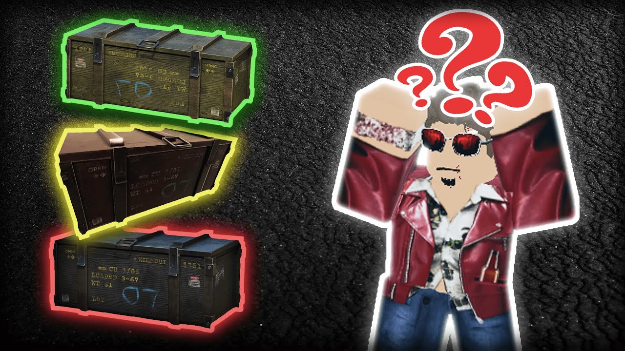 Dont Buy Weapons, Use CRATES |Criminality Crates Breakdown|