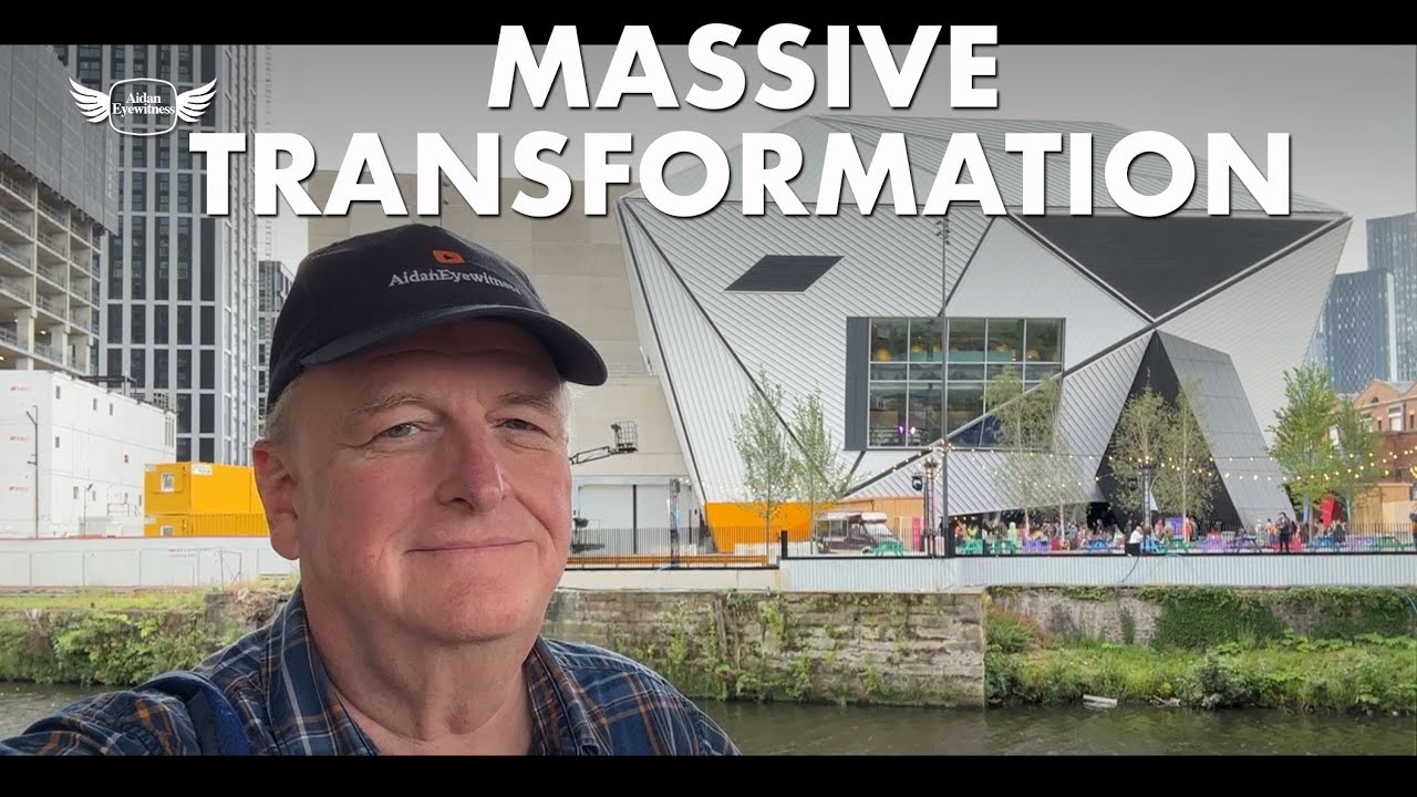 SALFORD MANCHESTER BUILDING BOOM | The Factory - Massive transformation