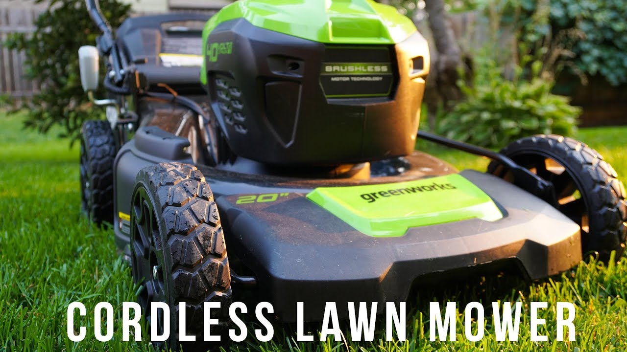 Greenworks 40V Cordless Electric Lawn Mower Review