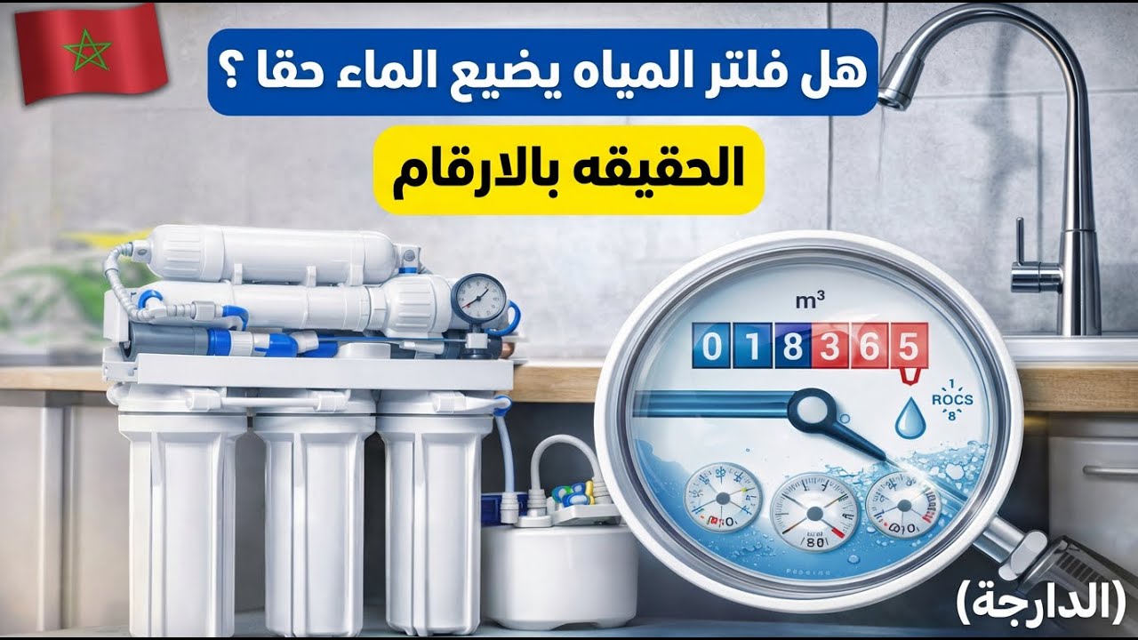 ين يذهب ماء الرفض في الأسموز العكسي؟(الدارجة)