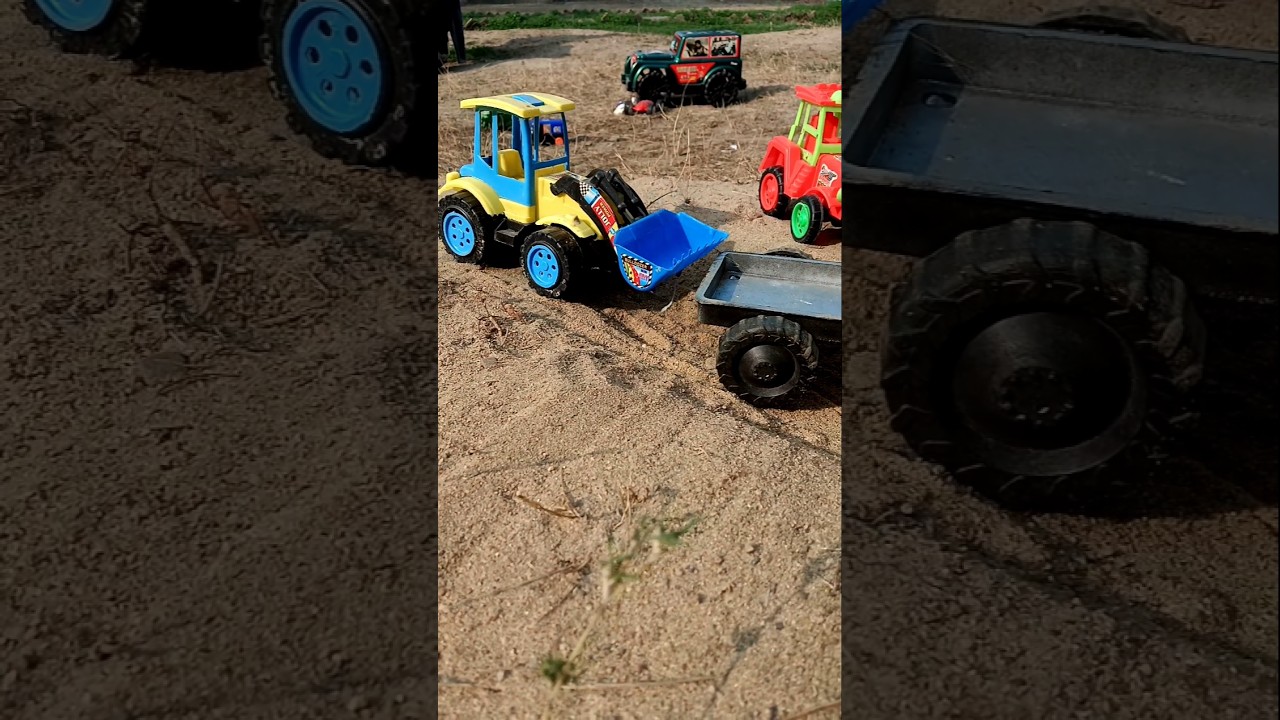 Tractor Toys | Toys Cars | JCB THAR Tractor | Toys For Kids