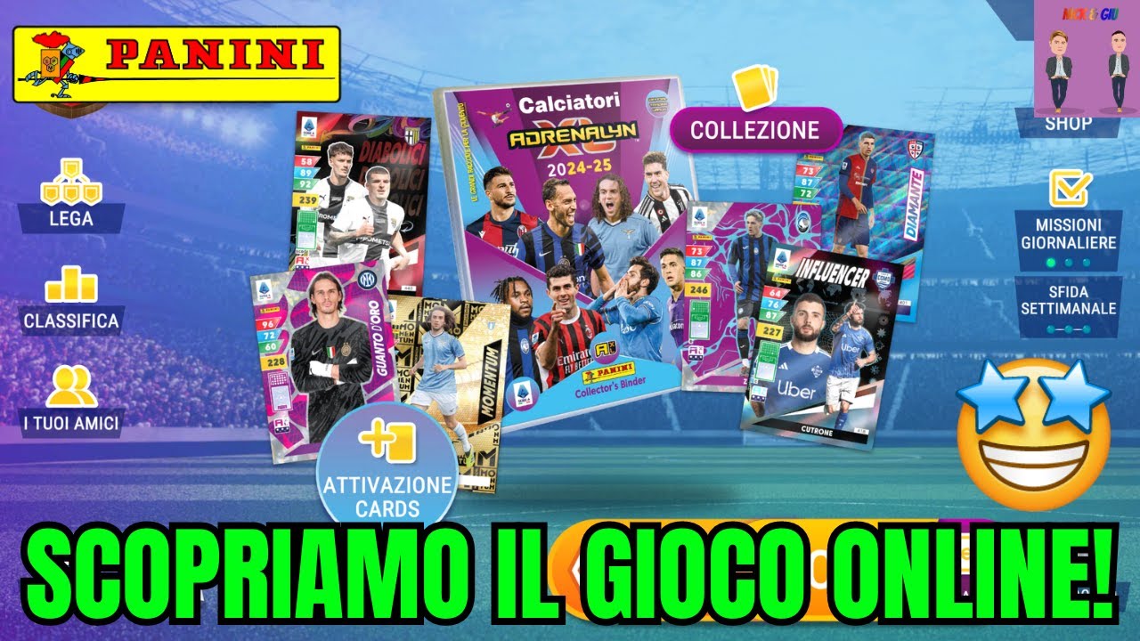 ADRENALYN XL 2024/25 - PANINI - Scopriamo il GIOCO ONLINE! 🤩