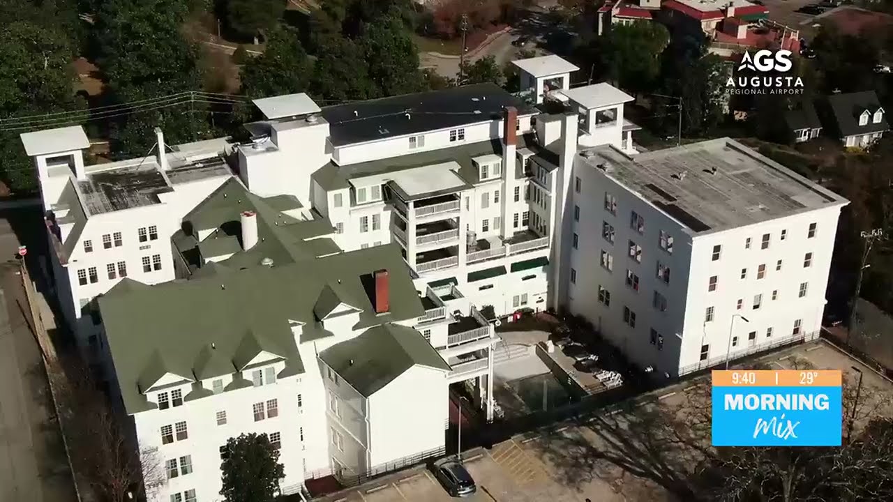 The Partridge Inn | Aerial Augusta