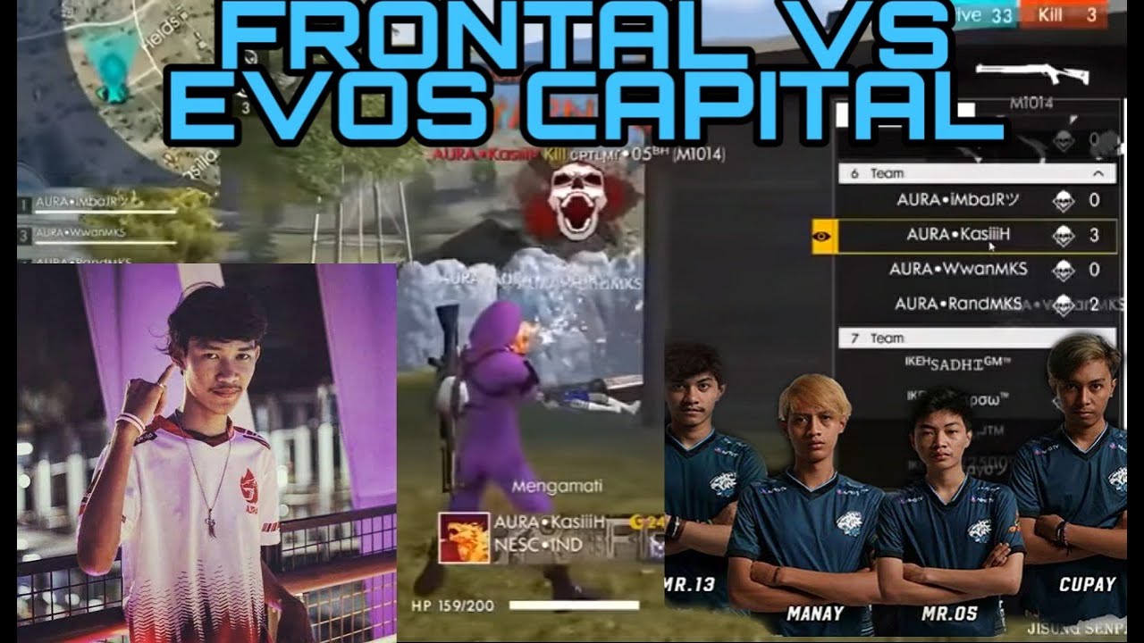 AURA NESC VS EVOS CAPITAL !!? FRONTAL PERNAH BANTAI EVOS MR.05??!! #mr05 #evosfreefire#frontalgaming