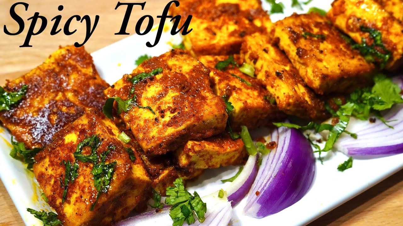 PAN FRIED MASALA TOFU | SUPER QUICK & EASY TOFU RECIPE