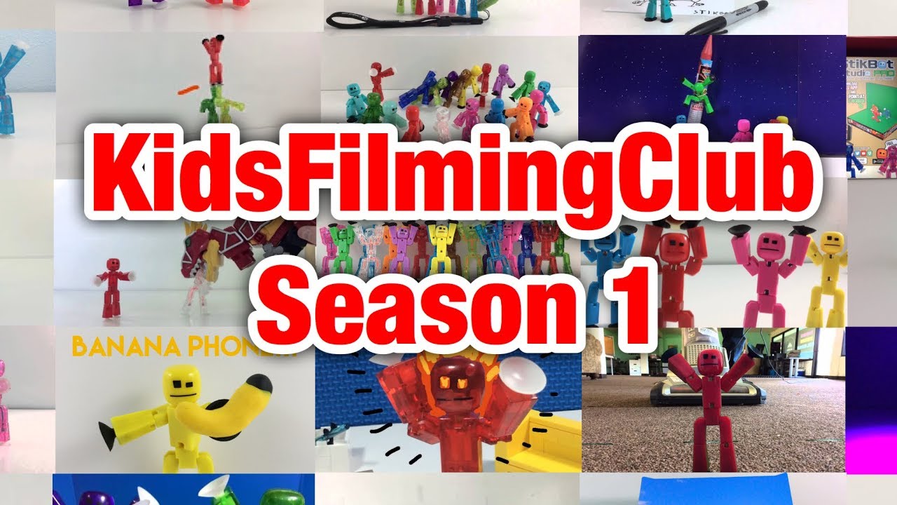 KidsFilmingClub Season 1 | Stikbot Compilation!