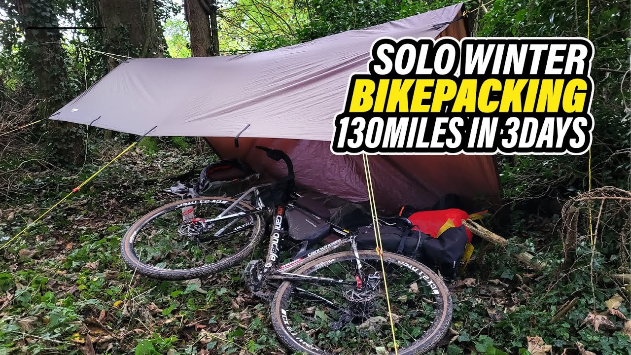 Bike Packing Peddars Way - Solo Tarp Stealth Camping