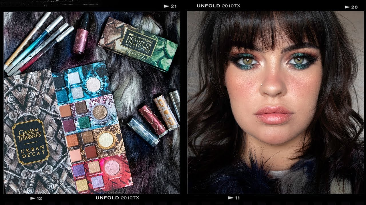 URBAN DECAY X GAME OF THRONES | Review + for Tutorial | Julia Adams