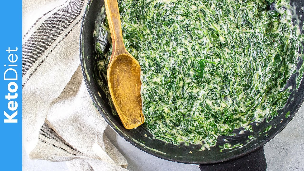 Easy Keto Creamed Spinach