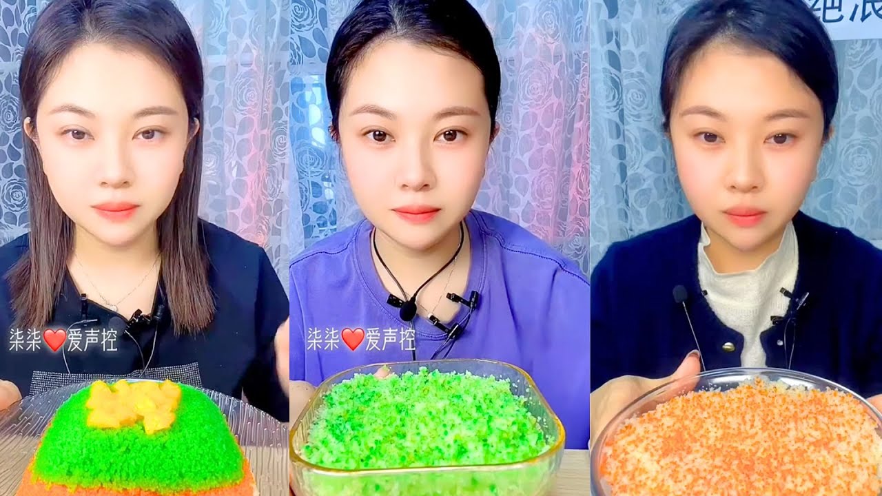 Chinese Colorful Fish Roe ASMR Eating | Soft Pop & Crunch Seafood Mukbang #31