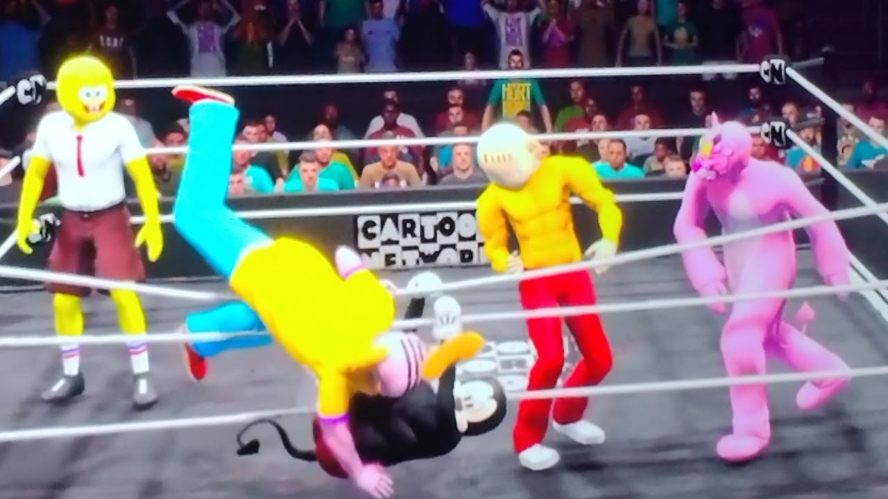 WWE 2k22 Royal Rumble Cartoon, Nickelodeon and More