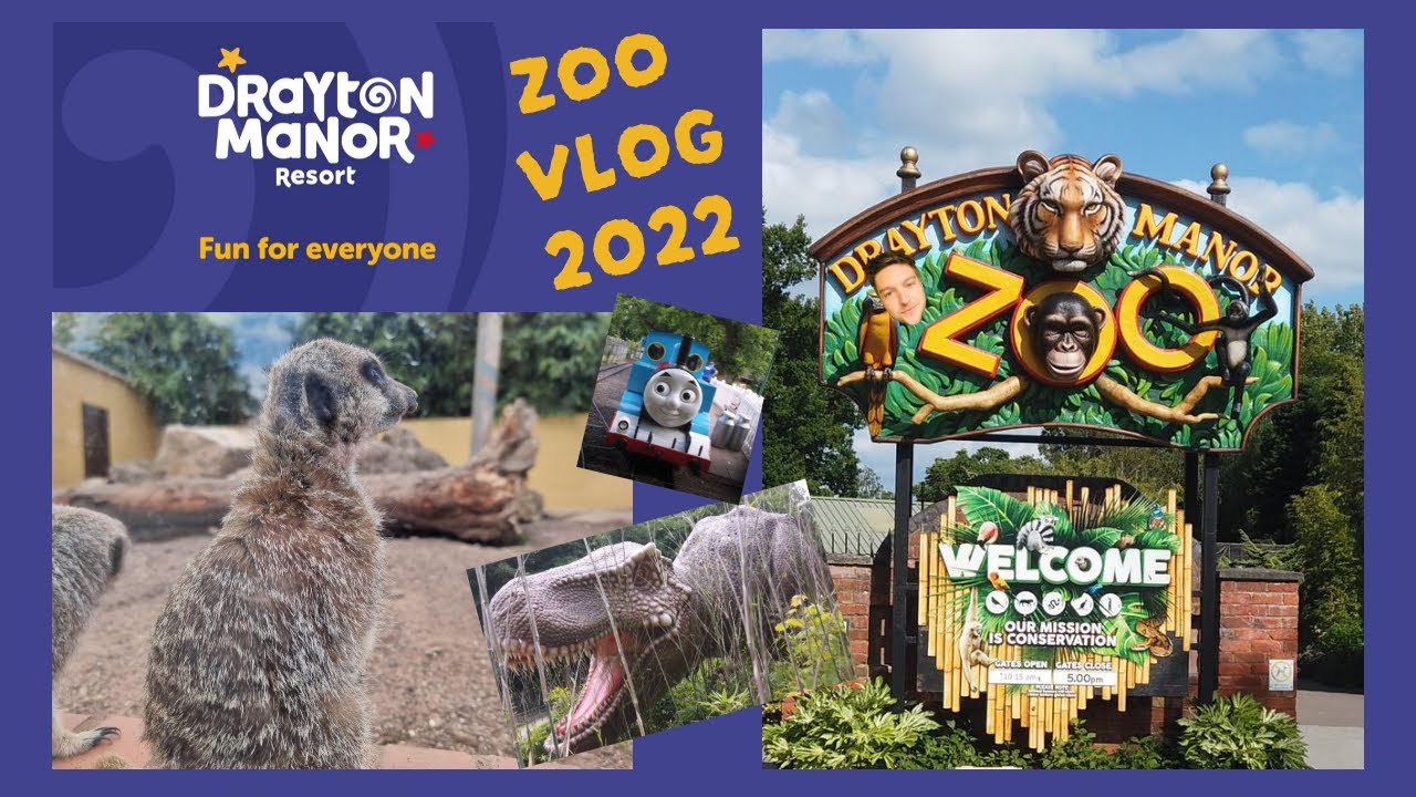 Drayton Manor Resort Zoo Vlog June 2022