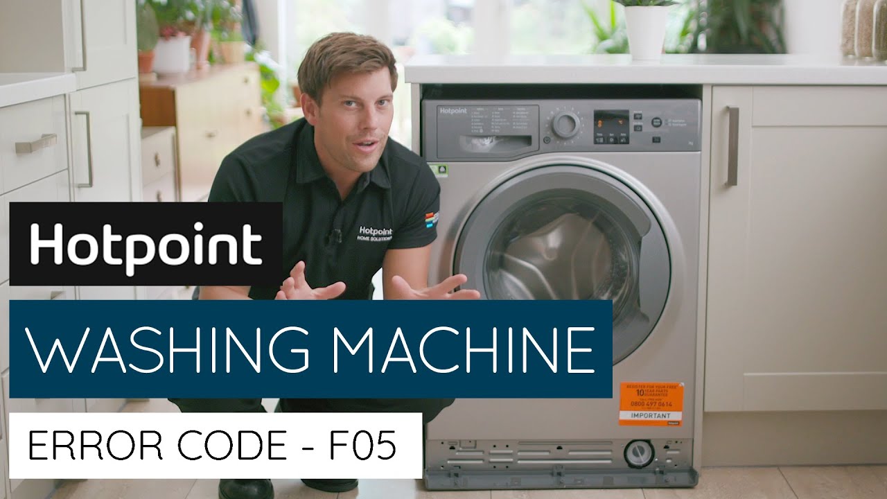 Код ошибки стиральной машины F05 | Hotpoint