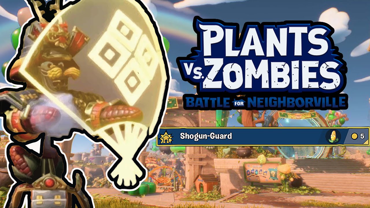 Bursting down all the zombies I see on my way | PvZ BfN Legendary Shogun Corn Upgrade