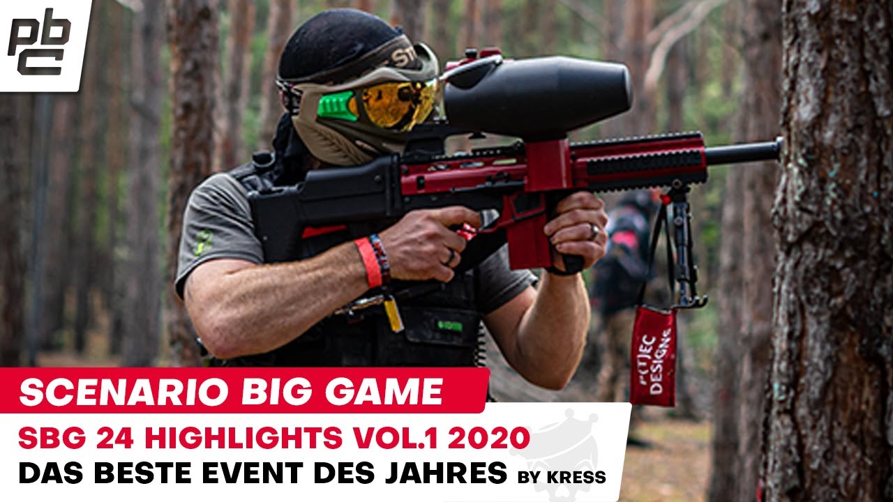 Scenario Big Game 24 Paintball  Highlights 1 Ein Paintball Fest