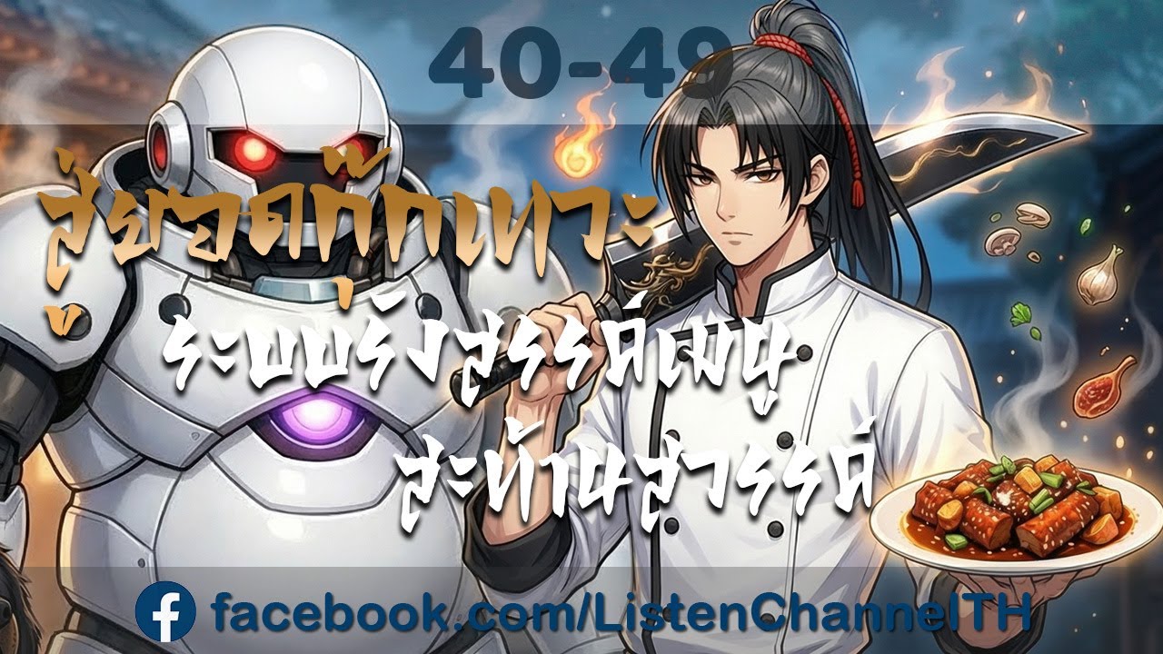 สู่ยอดกุ๊กเทวะ ระบบรังสรรค์เมนูสะท้านสวรรค์ ตอนที่ 40-49 ( ใน Patreon ถึงตอน 499 )