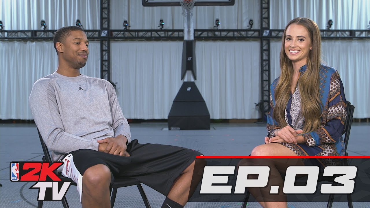 Michael B. Jordan Talks NBA 2K17 MyCAREER - NBA 2KTV S3. Ep. 3