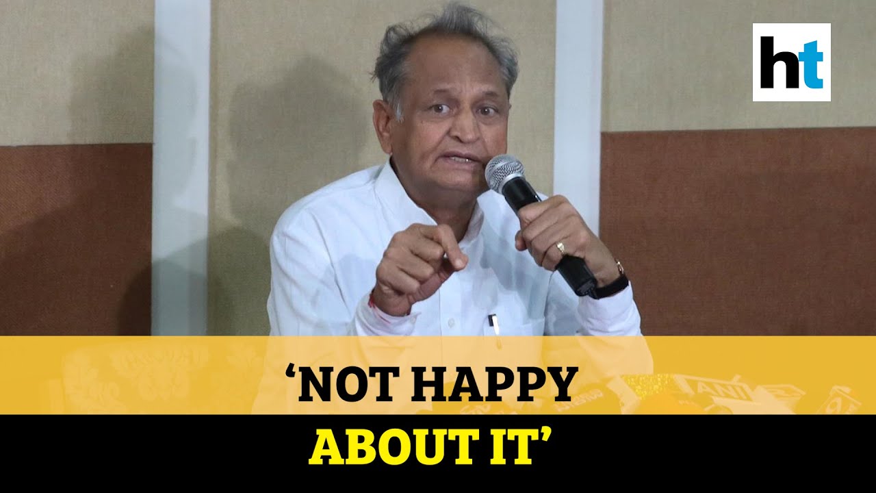 'Not happy but..': Ashok Gehlot reacts to Sachin Pilot's sacking, targets BJP