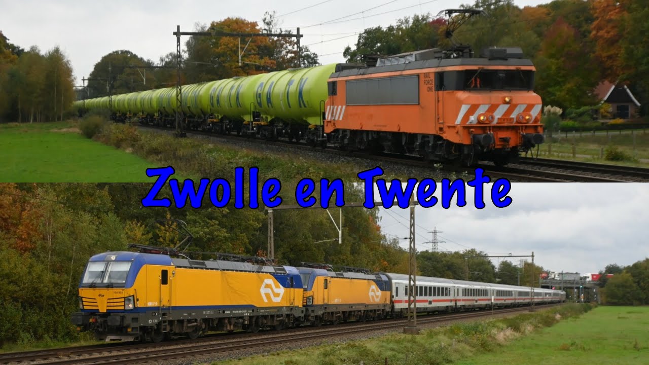 Treinen in Zwolle, Oldenzaal, Deurningen en Hengelo - 20 oktober 2025