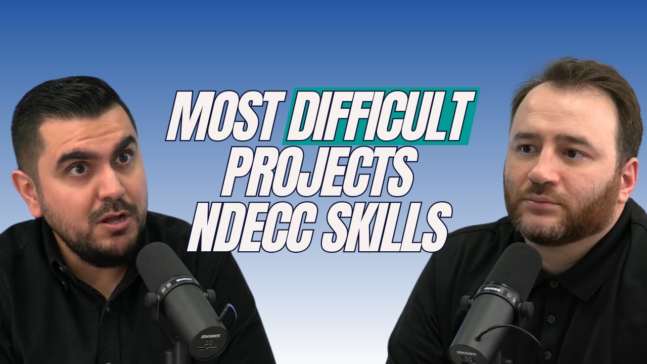 Which are the easiest and hardest projects to pass in NDECC skills exam?