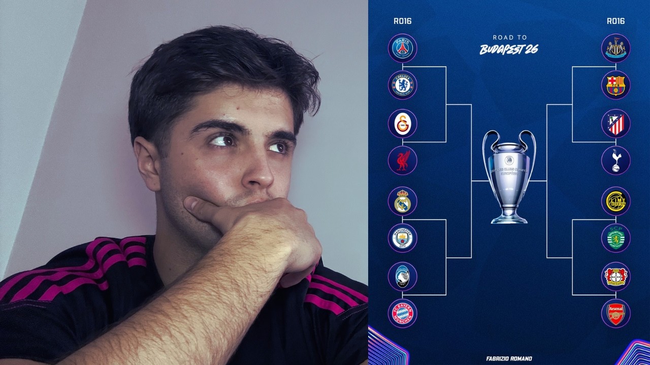 REACCIONO AL SORTEO DE LOS OCTAVOS DE FINAL DE LA CHAMPIONS