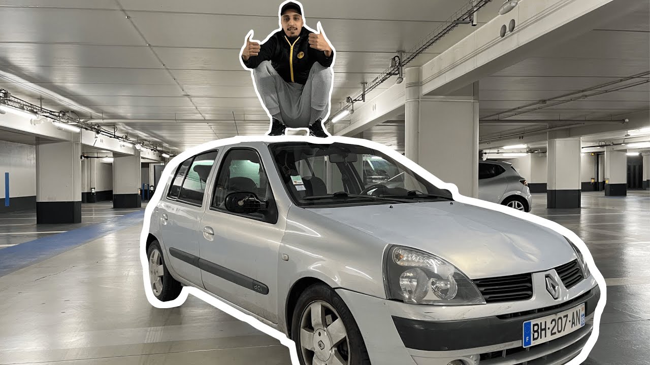 UN ARABE DÉTRUIT SA CLIO 2 ⚠️😭