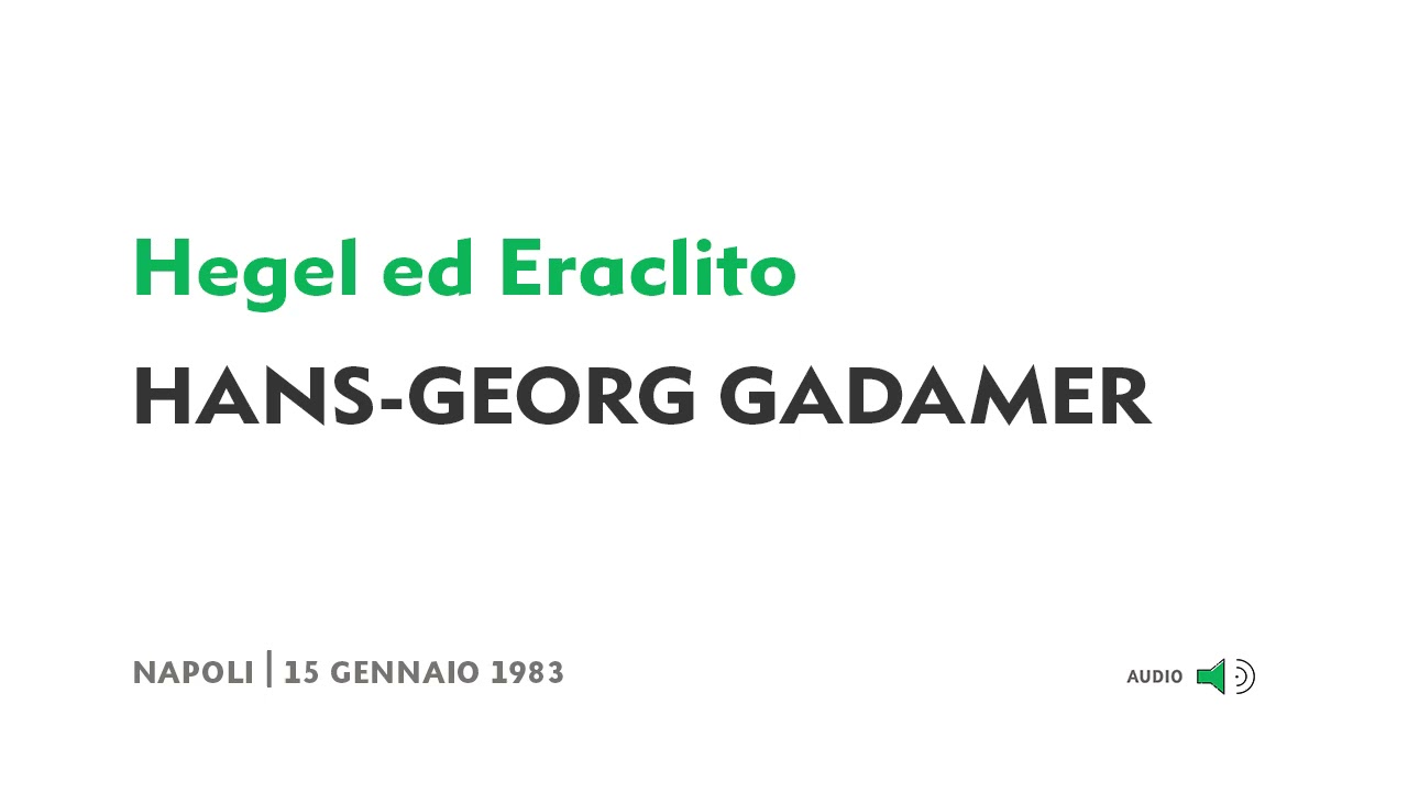 Hans-Georg Gadamer - 