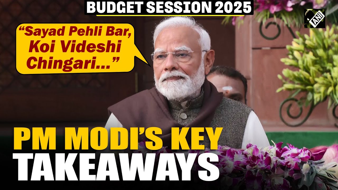 ‘Foreign meddling, Viksit Bharat and more…’ PM Modi’s opening remarks ahead of Budget Session 2025