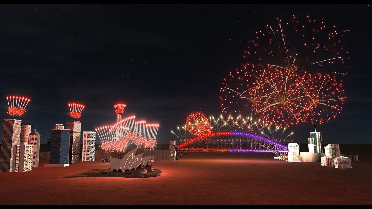 Sydney NYE Fireworks 2022/2023 Midnight Display (Highlights)