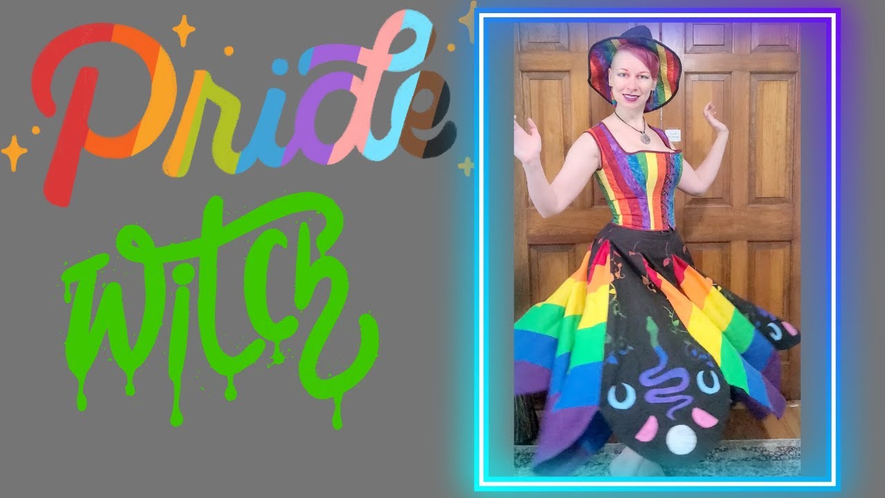 Making My Pride Witch Skirt
