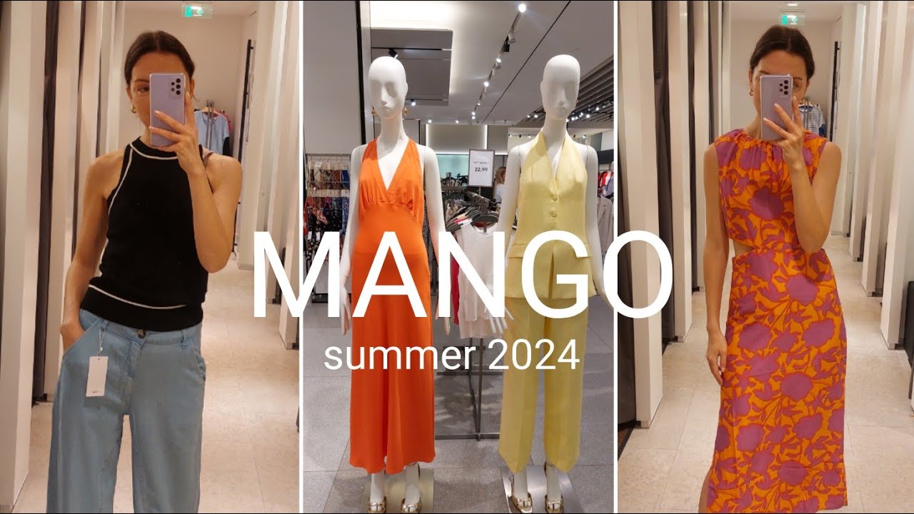 Новая коллекция MANGO, лето 2024, обзор и небольшая примерка 🍓