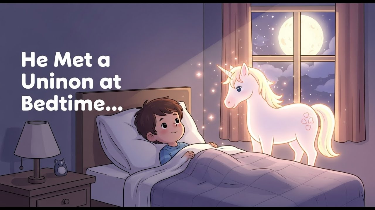 The Boy Who Met a Unicorn at Bedtime 🦄✨ | Calm Sleep Story for Kids