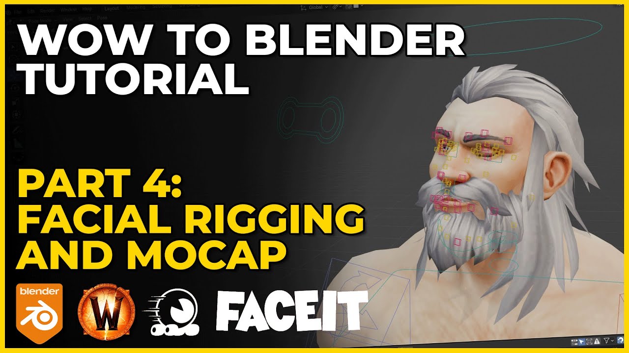 WoW to Blender Series: Part 4 - Facial Rig and Mocap