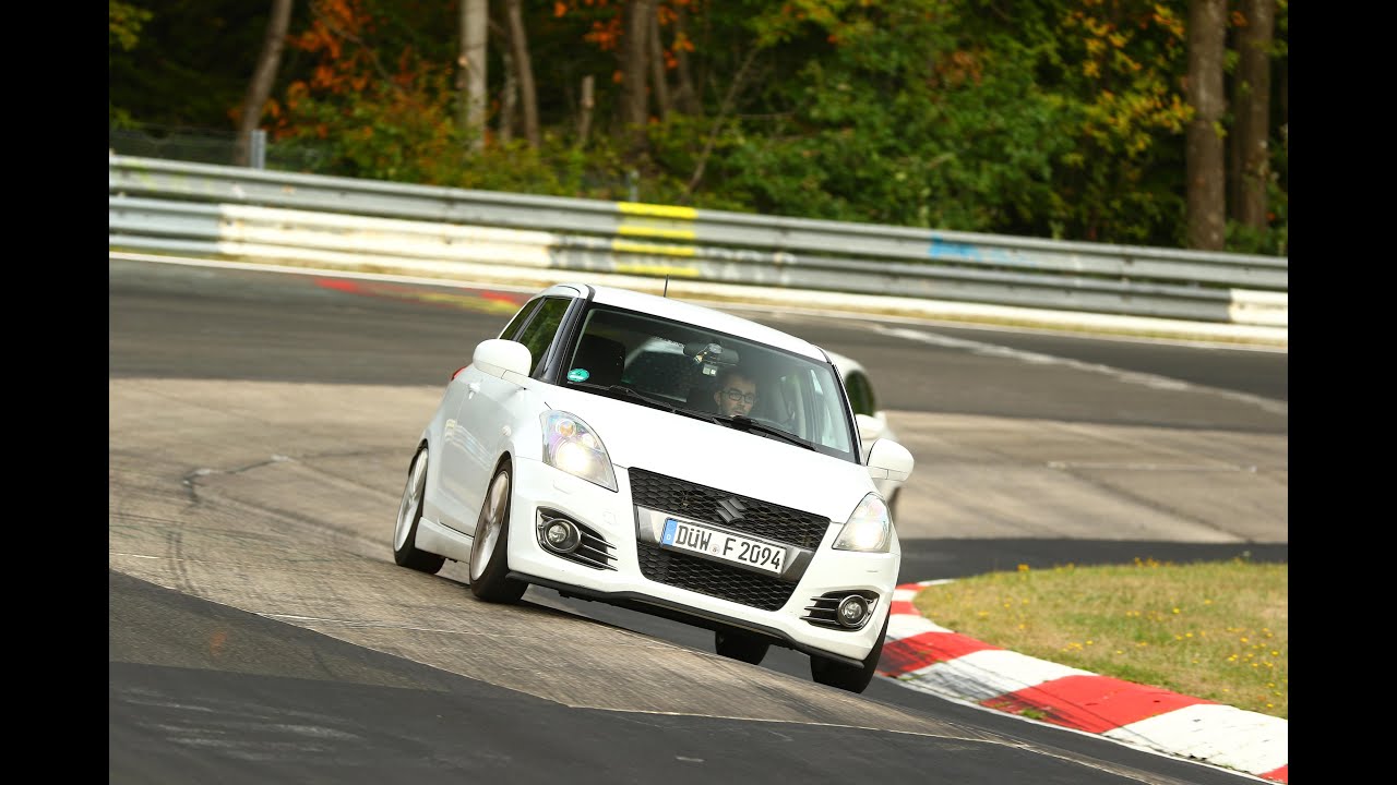 Suzuki swift sport nz Nürburgring BTG onboard 09' 57