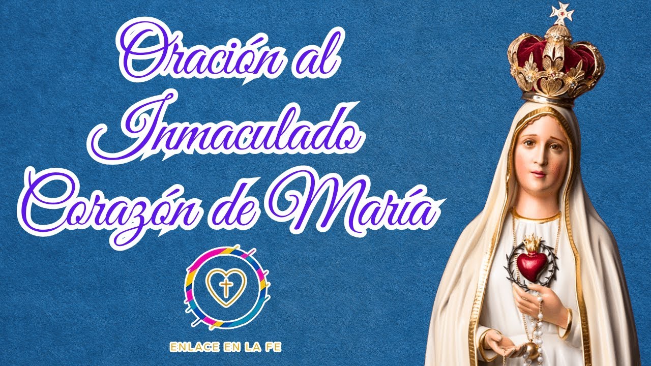 Refúgiate en el Inmaculado Corazón de María y encuentra paz💖